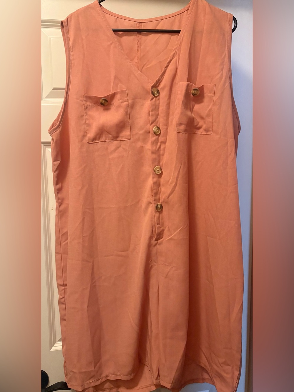Shein Women's Lightweight Material Romper Overalls Jumpsuits Size 4XL Pink